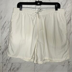 BUNDLE LCKR AA Sunnyside Woven Black White Swim Shorts SZ XL